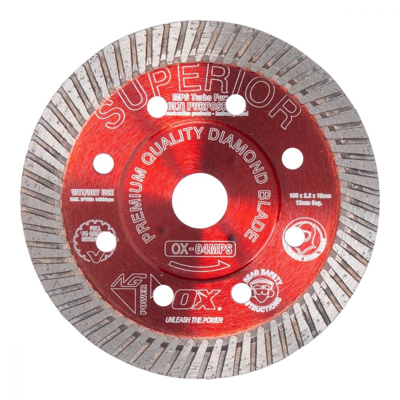 DIAMOND BLADE TURBO PROFESSIONAL MPS 4 105MM OX