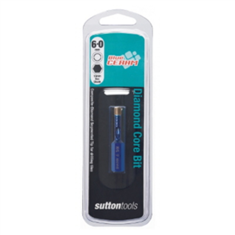 DRILL BIT DIAMOND BLUE CORE 6.0MM SUTTON