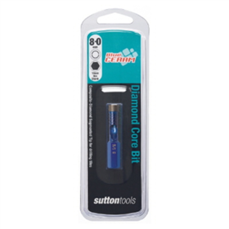DRILL BIT DIAMOND BLUE CORE 8MM SUTTON