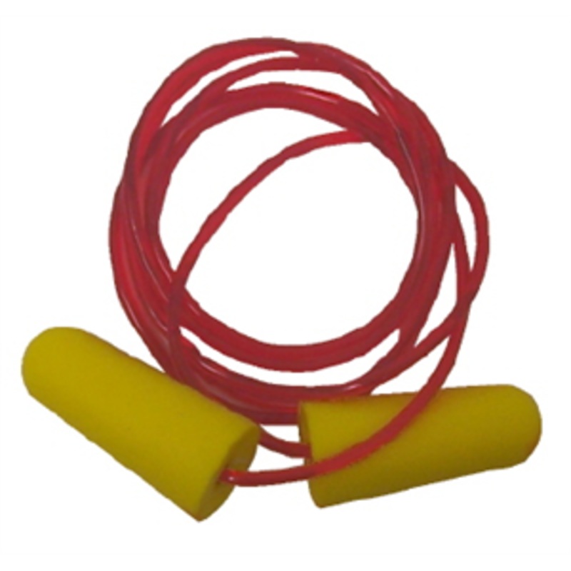 EAR PLUGS CORDED SILICONE 24db PACK OF 5 3M
