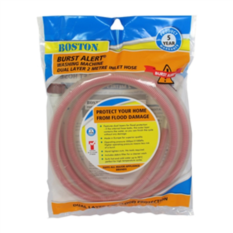 HOSE WASHING MACHINE 2M BURST ALERT