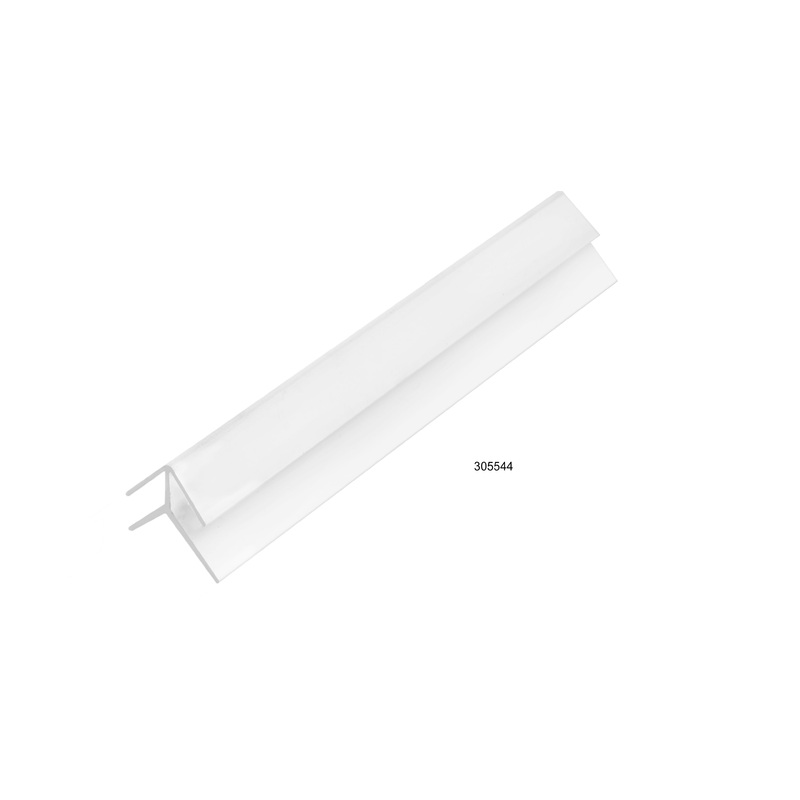 James Hardie PVC External Corner Angle for 4.5mm thick sheets 3000mm long