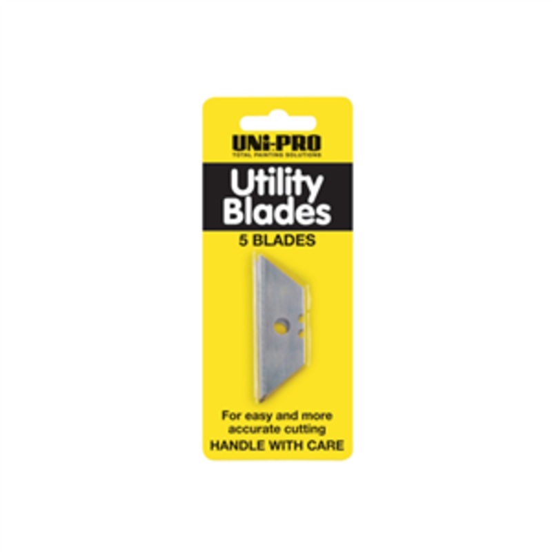 KNIFE BLADES UTILITY PKT 5 UNI-PRO