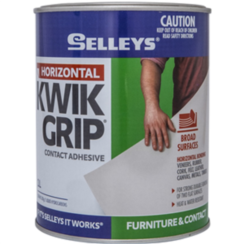 KWIK GRIP CONTACT ADHESIVE 1LT SELLEYS