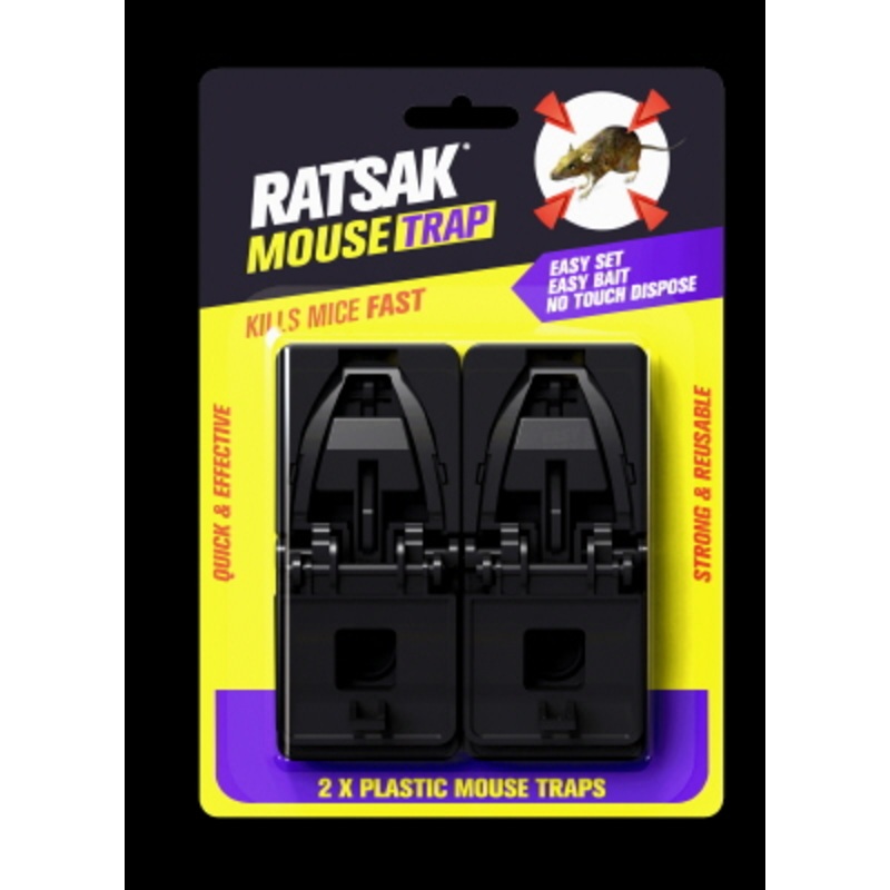 MOUSE TRAP 2 PACK RATSAK