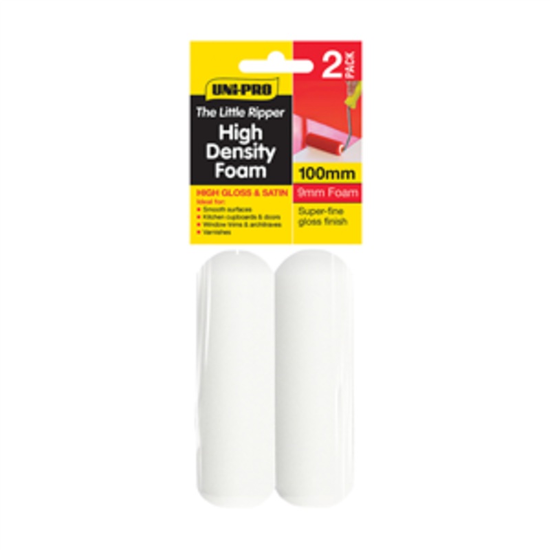 ROLLER COVER FOAM 100MM PKT 2 UNI-PRO
