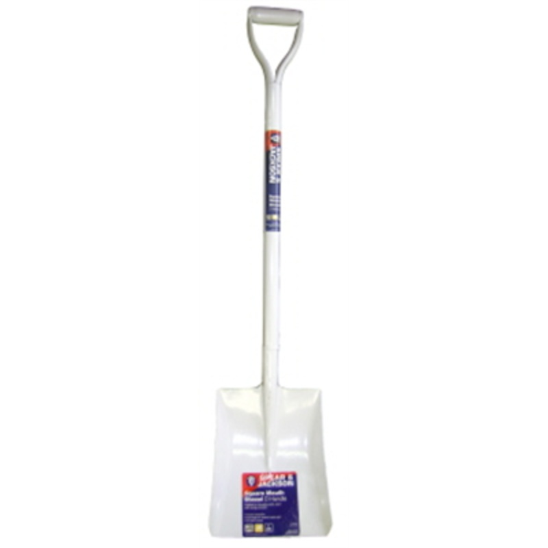 SHOVEL ALL STEEL SQUARE MOUTH D LONG HANDLE S&J