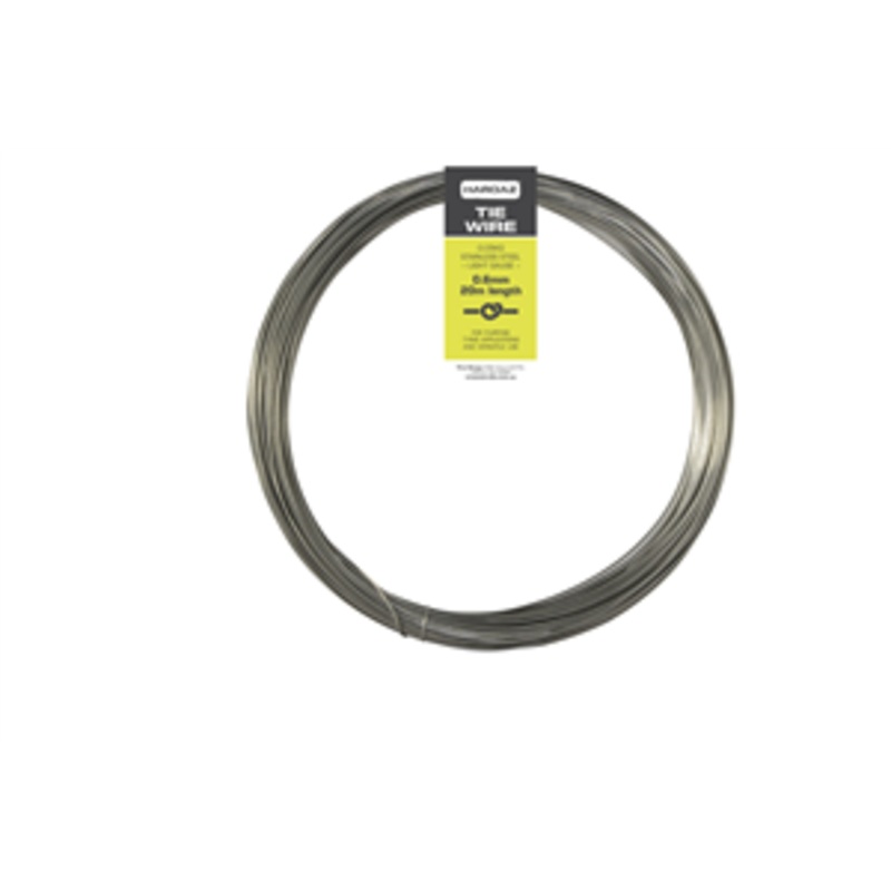 TIE WIRE 316 SS 0.6MM X 20M ROLL 50G