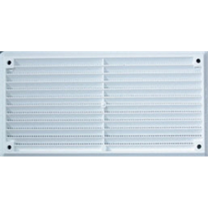 Vent White Plastic Cupboard 150 x 75mm
