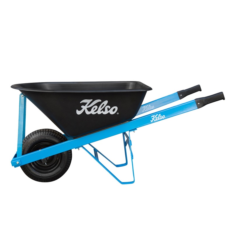 WHEEL BARROW TRADESMAN 100L POLY TRAY 6.5 WHEEL KELSO