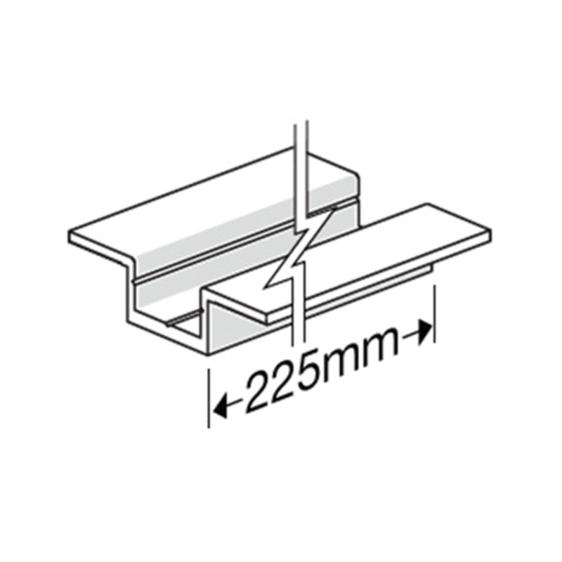 Hardiedeck 225mm double winged base joiner Packet of 35 306010
