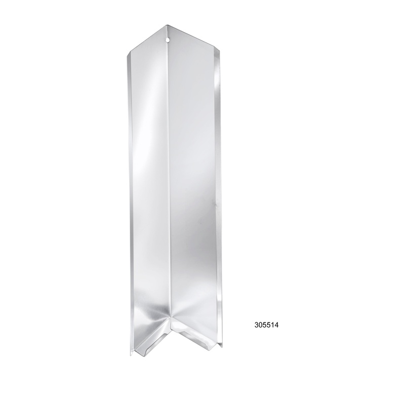 HardiePlank Aluminium External Corner Soaker for 230mm wide boards 305514