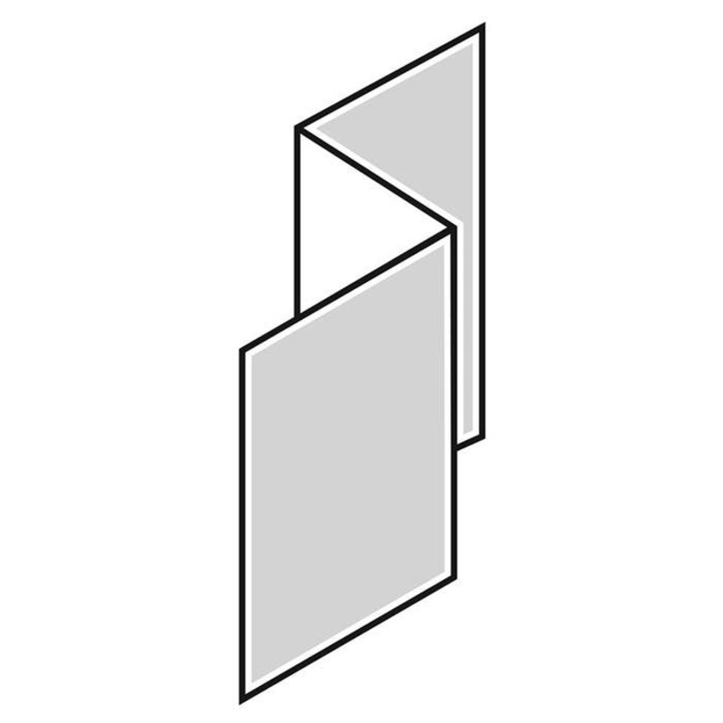 Linea PVC Z Flashing 2700mm long 305570