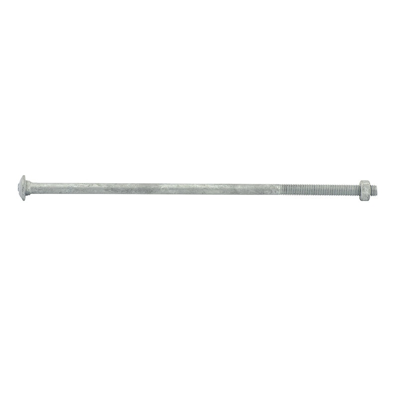 BOLT NUT CUP METRIC HOT DIP GAL M10 X 300MM