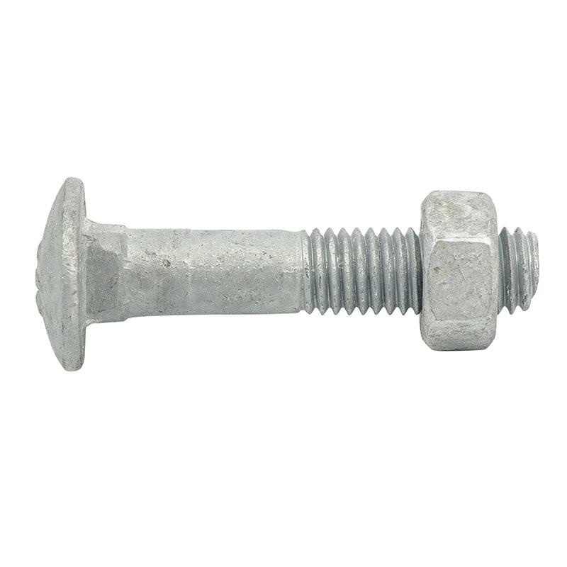 BOLT NUT CUP METRIC HOT DIP GAL M10 X 50MM BOX 50 067648