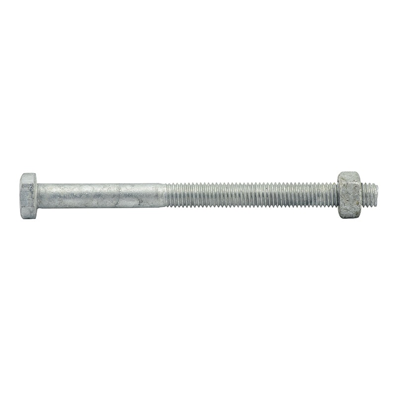 BOLT NUT HEX METRIC HOT DIP GAL M16 X 250MM