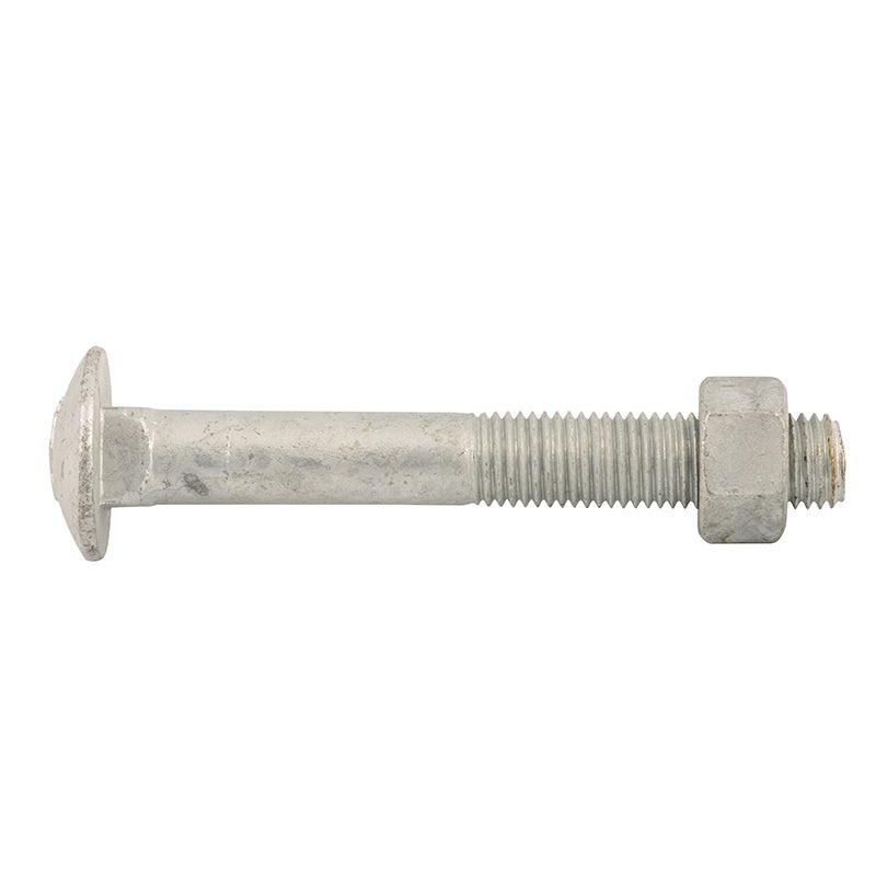 BOLT NUT CUP METRIC HOT DIP GAL M16 X 120MM BOX 25 066436