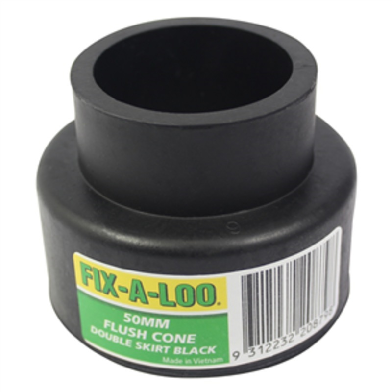 CONE PAN BLACK 50mm fix-a-loo 208798
