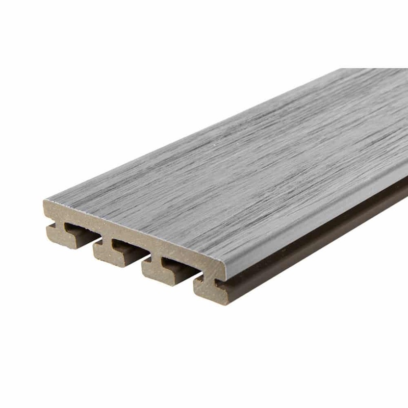 EVALAST DECKING iSERIES 135 x 25mm X 5.4M GROOVED CARIBBEAN CORAL
