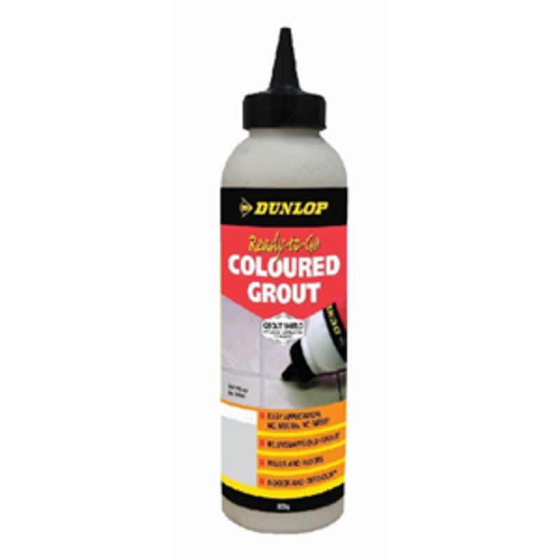 GROUT PREMIXED CHARRED ASH 800g DUNLOP