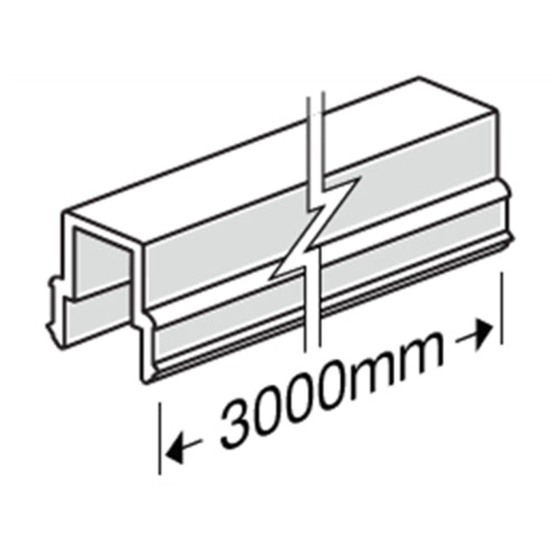 Hardiedeck snap in top strip 3000mm 306012