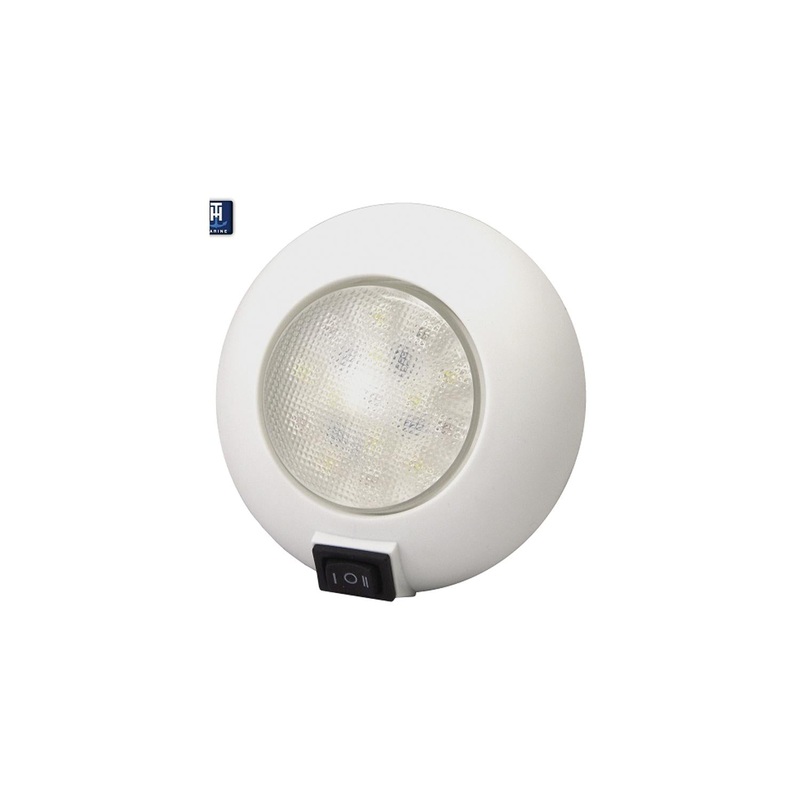 T-H Marine LED Surface Mount Dome Light With Switch 4