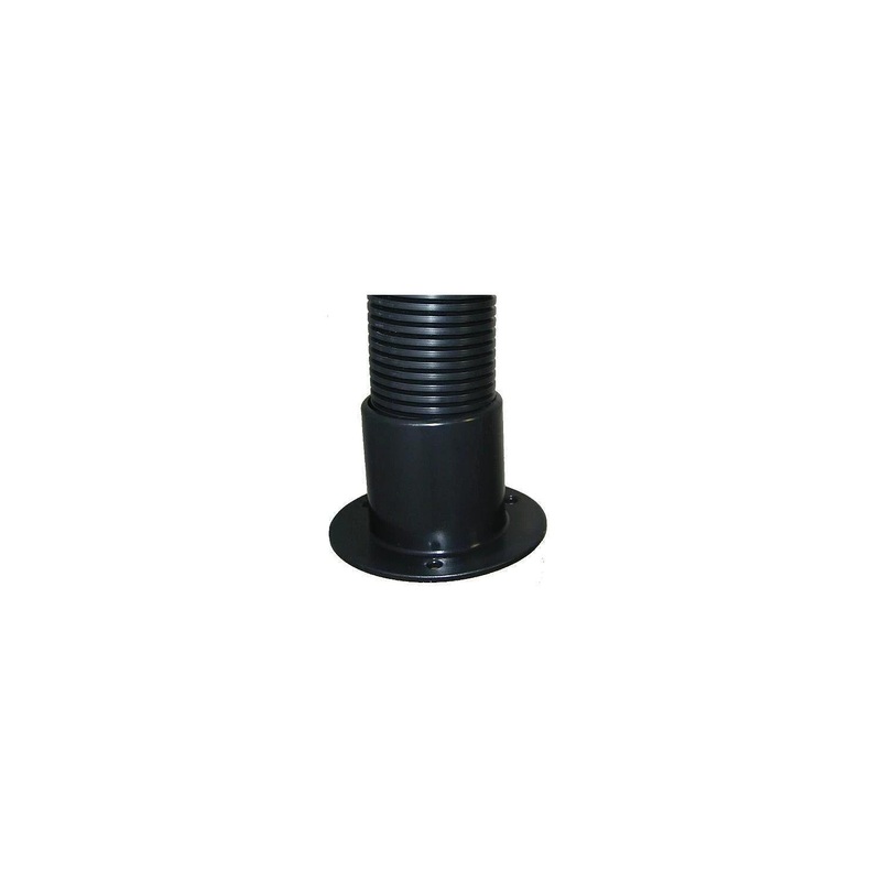 T-H Marine RFK25Y1DP Black Rigging Flange Hose and 4′ of 2.5 Black Hose