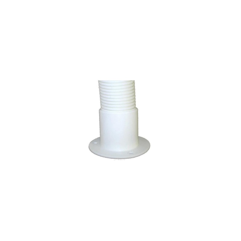 T-H Marine RFK25Y2DP White Rigging Flange Hose and 4′ of 2.5 White Hose