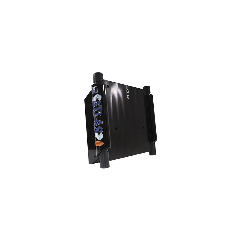T-H Marine Atlas 10 Hydraulic Jack Plate For Outboards Up to 300HP, Black