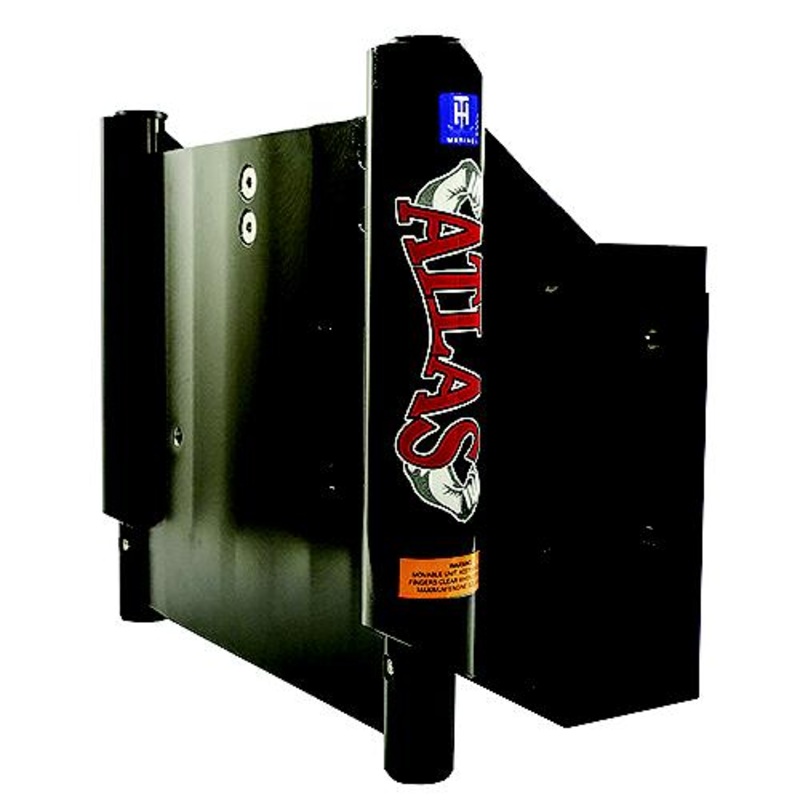 T-H Marine Atlas 12 Hydraulic Jack Plate For Outboards Up to 300HP, Black