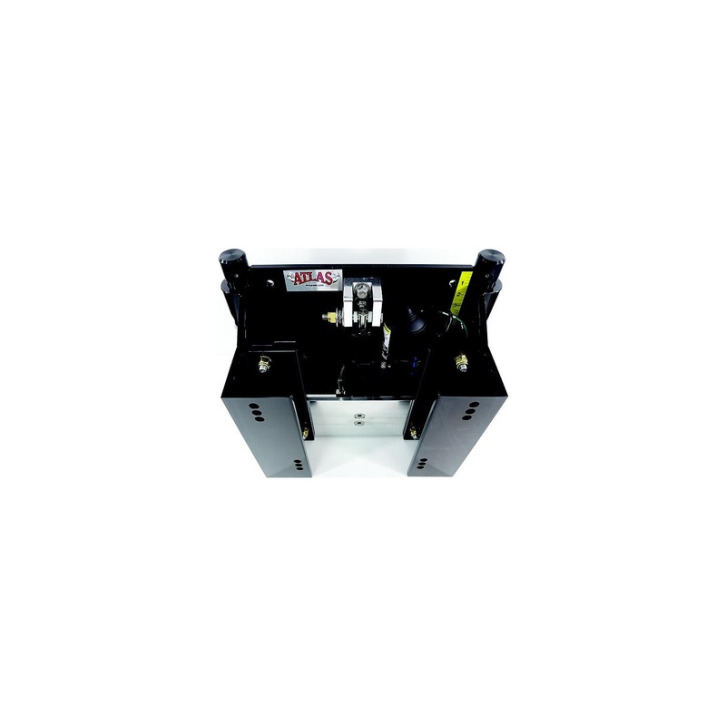 T-H Marine Atlas 8 Hydraulic Jack Plate For Outboards Up to 300HP, Black