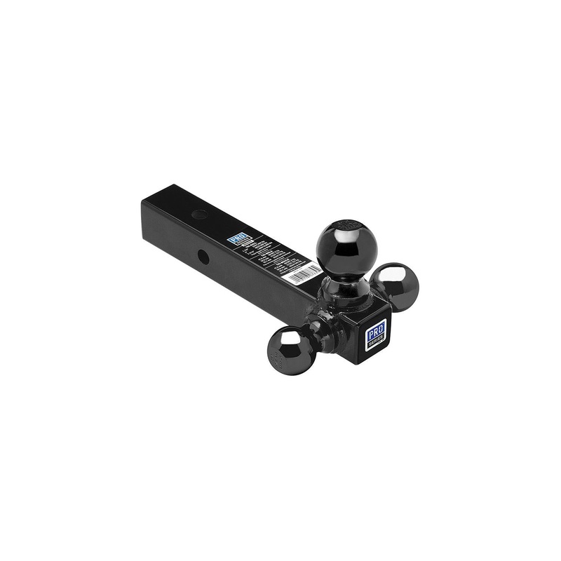 TRI-BALL BALL MOUNT 2 SQ BLACK