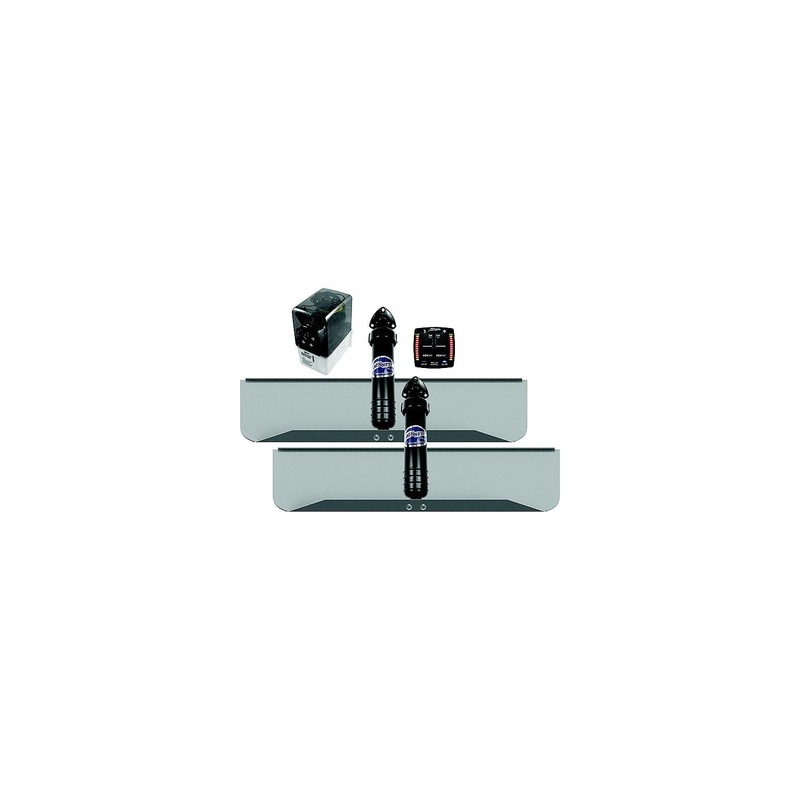 Bennett 309OBI Classic Hydraulic Trim Tab Kit With OBI9000H Integrated Helm Control, 30 x 9