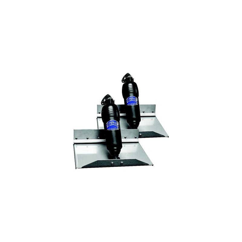 Bolt Electric Trim Tabs, 12 x 9 w/Adjustable Angle Upper Hinge w/o Control