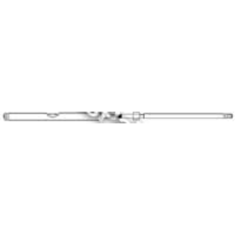 UFLEX M86 Universal Rack & Pinion Steering Cable (Replaces UFLEX, Morse Command 200 or Teleflex SSC124), 7′