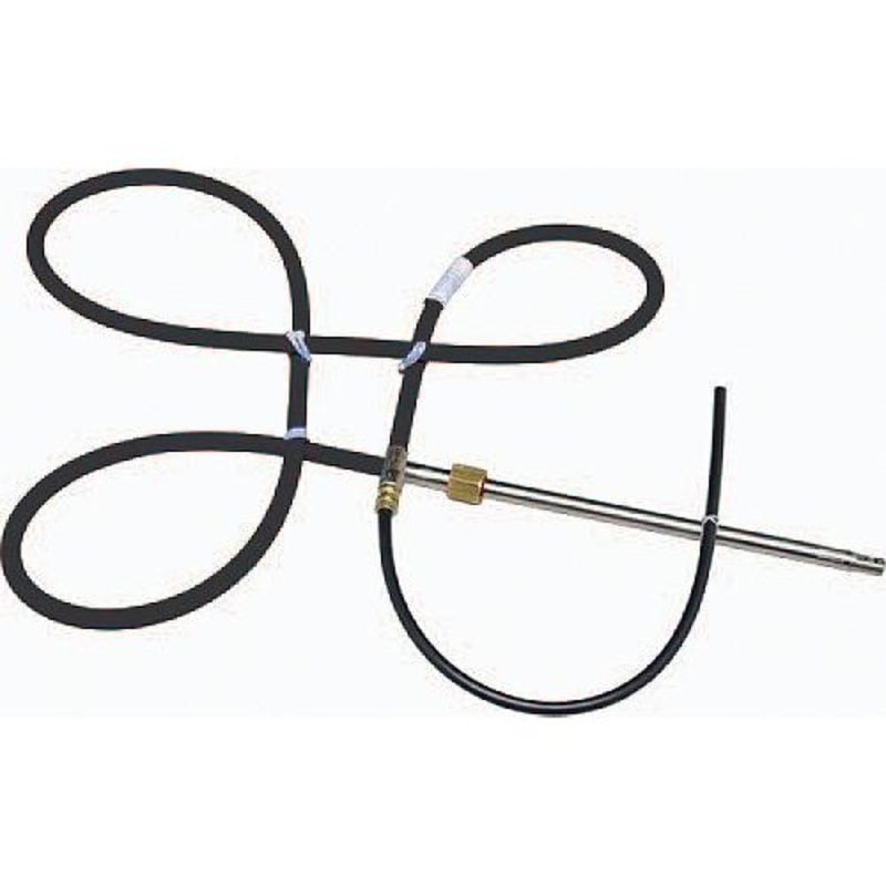 Uflex M90BX16 M90 Universal Mach Performance Rotary Steering Cable, 16′ Black