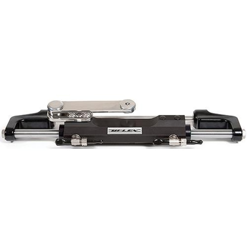 Uflex UC128TS1 Protech Front Mount Hydraulic Steering Cylinder, Port w/Straight Arm