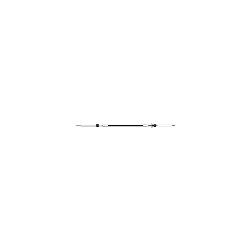 UFLEX C4X09 Johnson/Evinrude (OMC) Pre 1979 Engine Control Cable, 9′