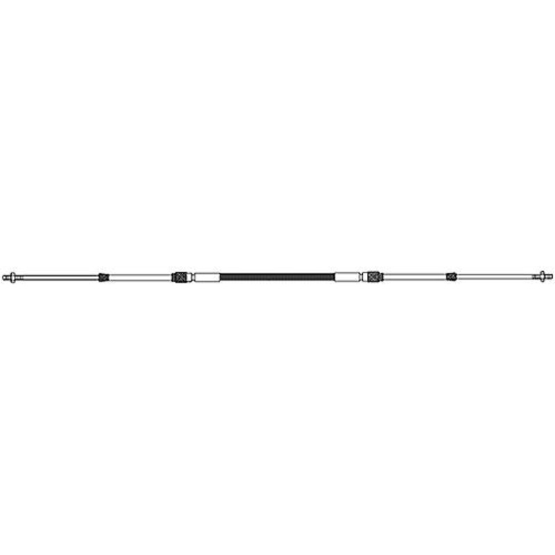 UFLEX C8 3300 Type Premium Universal Style Engine Control Cable 10-32 UNF, 26′