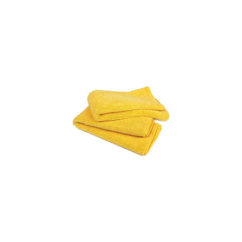 Buffalo Microfiber Detail Towels 20 x 20, Yellow, 15/pk