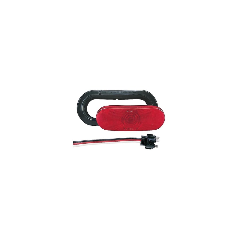 Anderson Oval Stop/Turn/Tail Light Kit – Red