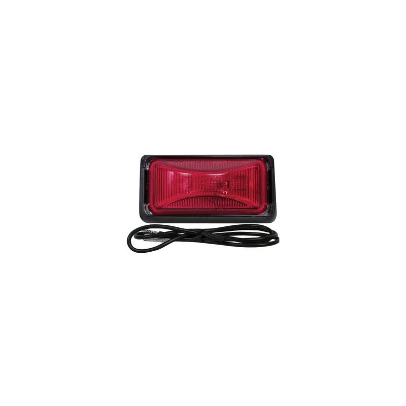 Anderson PC-Rated Clearance/Side Marker Light Kit With Black Bracket