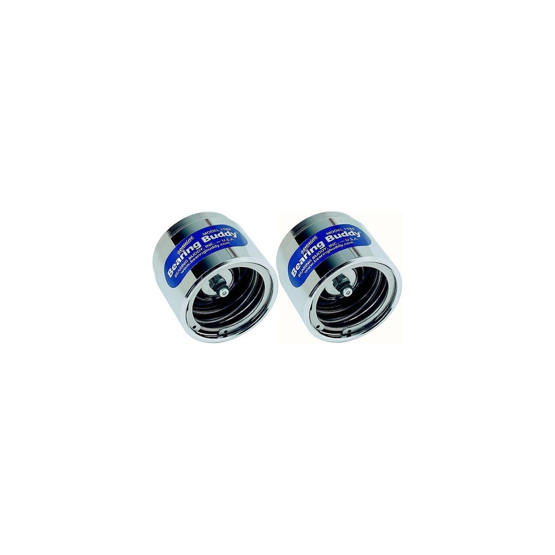 Bearing Buddy Chrome Trailer Wheel Bearing Protector – 2 Pack