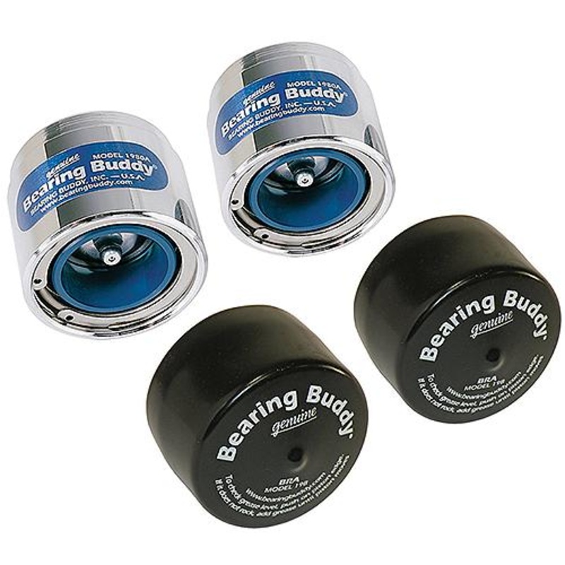 Bearing Buddy With Bra – Chrome Plated Brass