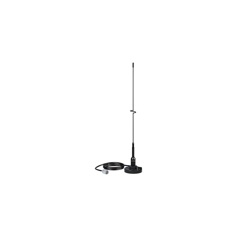 5218 19 SS VHF Whip Antenna w/Magnetic Mount