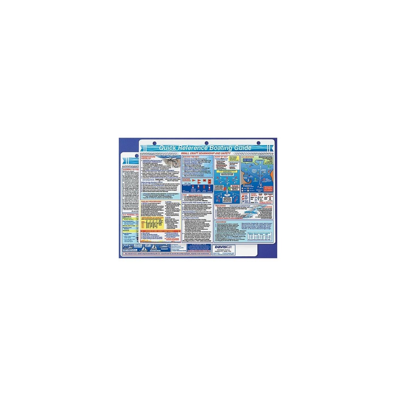 Davis 128 Boating Guide Quick Reference Card
