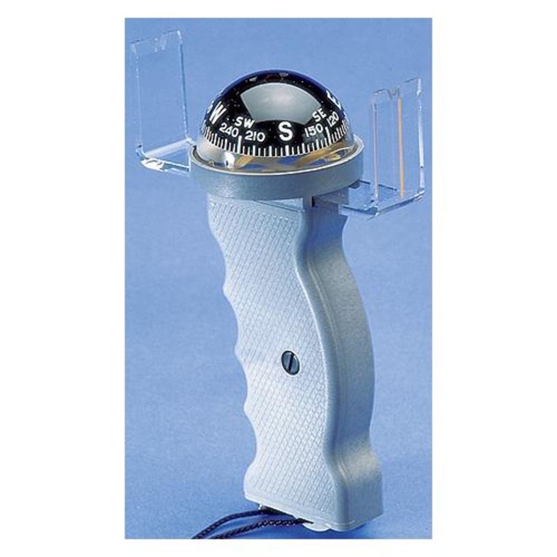 Davis 215 Illuminated Hand Bearing Compass, Grey
