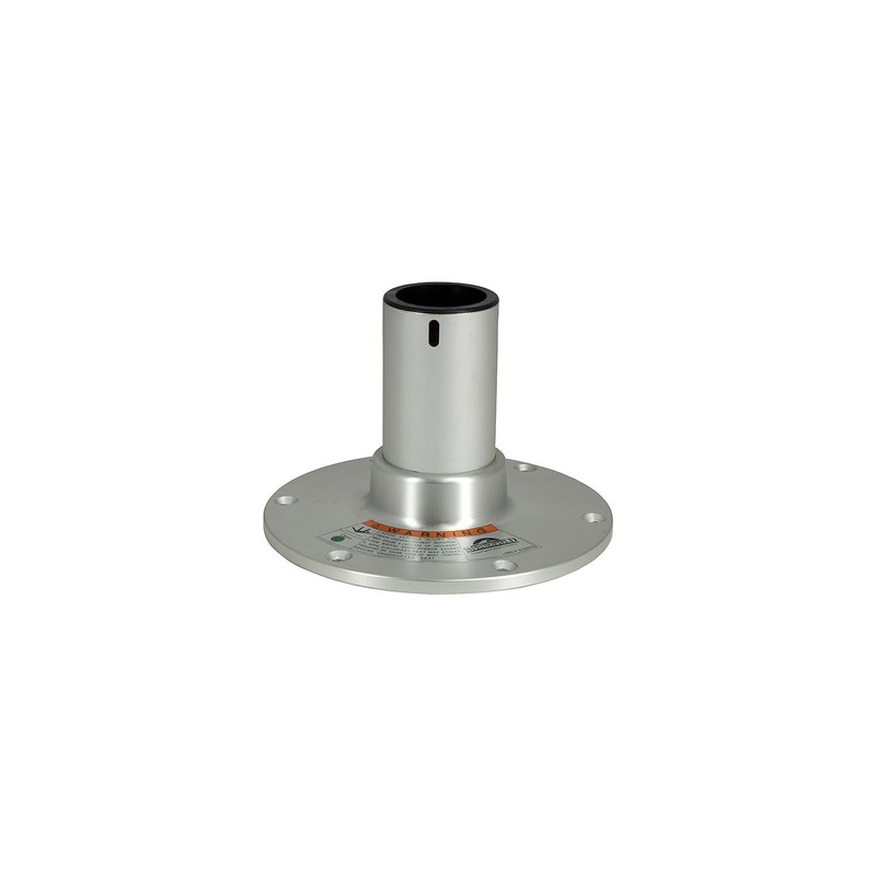 Springfield 1280104SAL 2-7/8 Series Regatta 4.5 Pedestal, Anodized Finish