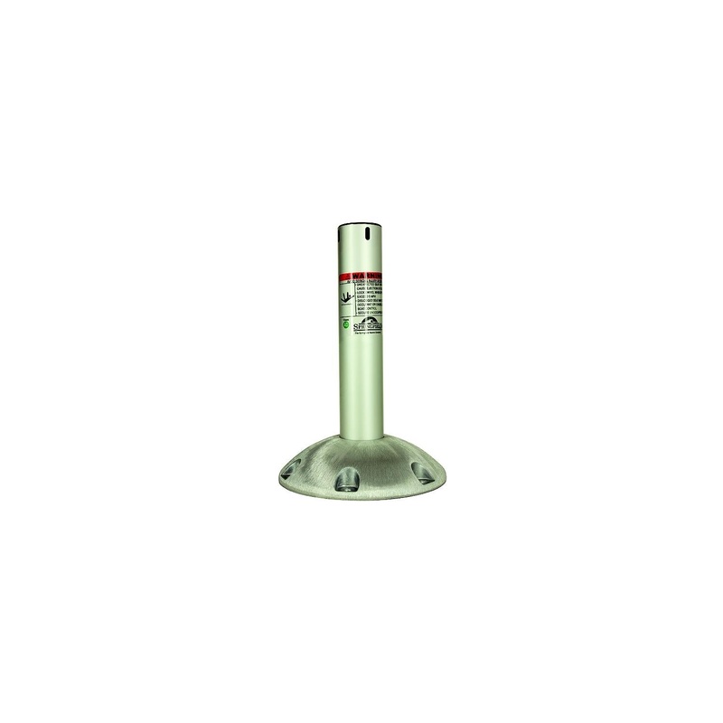 Springfield 2-3/8 Series Explorer Fixed Height Locking Pedestal, Satin Finish