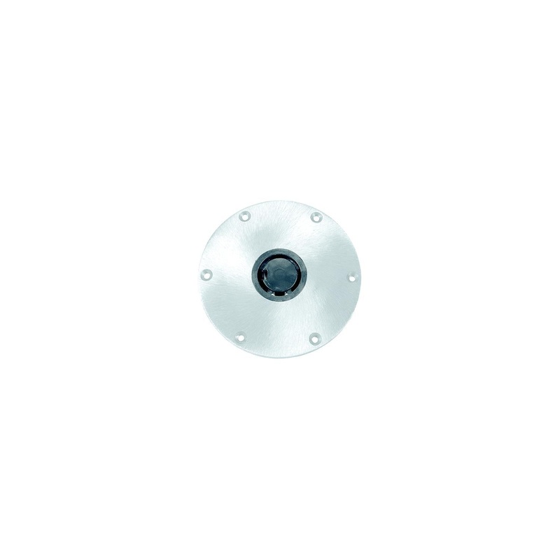 Springfield Plug-In 9 Round Aluminum 2-3/8 Base, Satin Finish